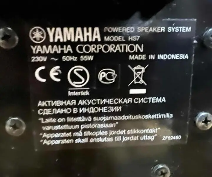 Parduodama "Yamaha" garsiakalbių sistema - Image 3